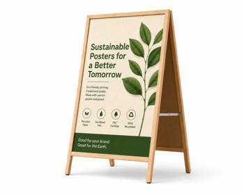 Standing short-run poster