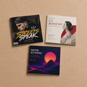 New CD booklets