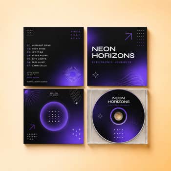 Closed and open CD inserts