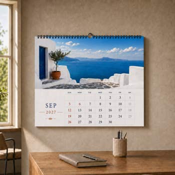Travel agency calendar