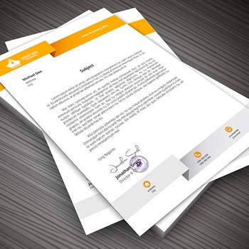 Business Letterhead Papers