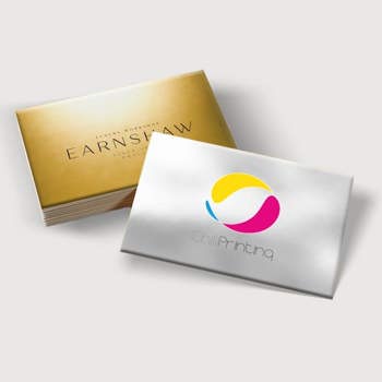 Metallic Stock Business Cards