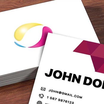 Spot UV Coated Business Cards
