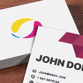 Uncoated Linen Structure Business Cards